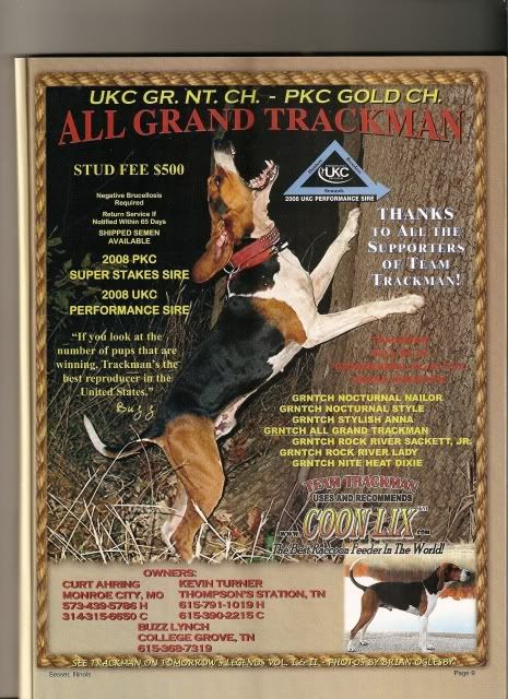 ukc coonhound top reproducers