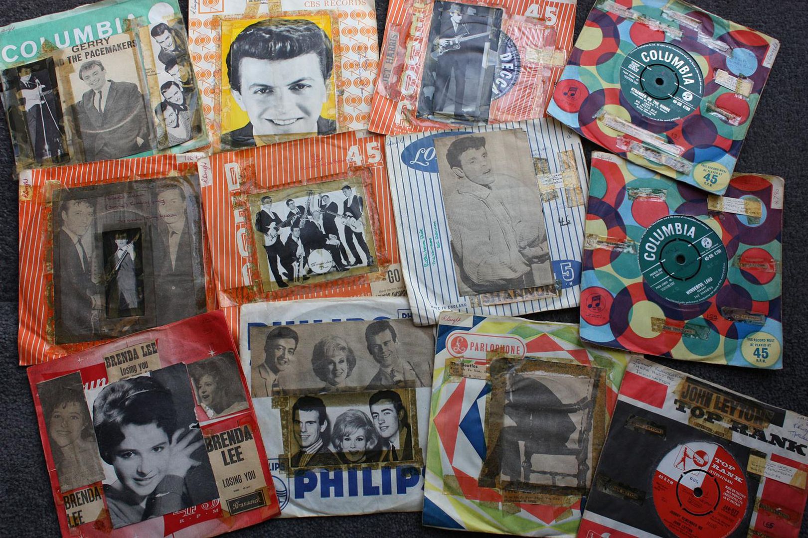 The Collection was created from the artist's prolific personal record purchasing, personal gifts and material from his record company Rocket Records. Especially notable are singles from his youth, signed as Reg Dwight and in sleeves he customized with newspaper and magazine clippings from artists of the time. (PRNewsFoto/Patrick & Patrick CPA's)