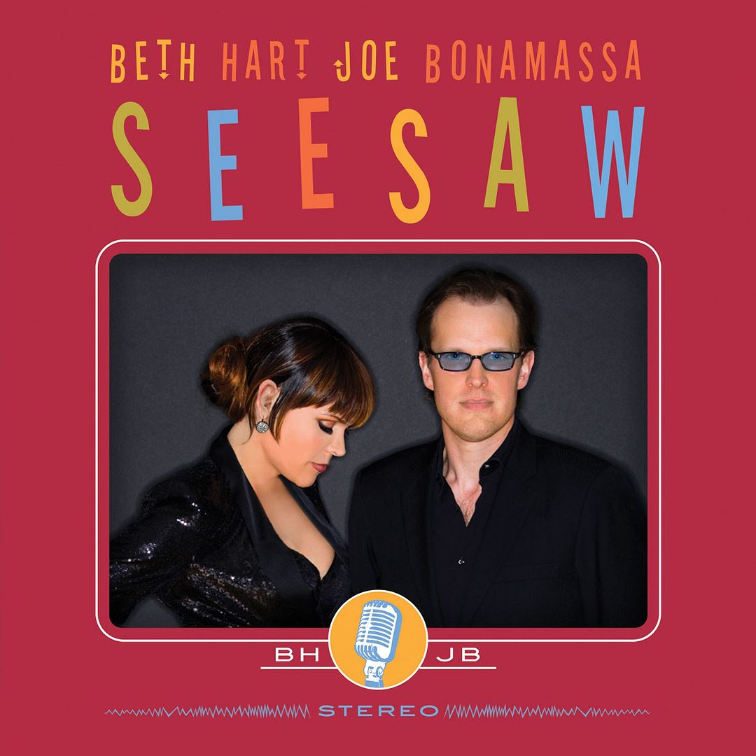 Beth Hart and Joe Bonamassa Team Up For Second Album of Soul Covers, SEESAW, out May 21. (PRNewsFoto/J&R Adventures)
