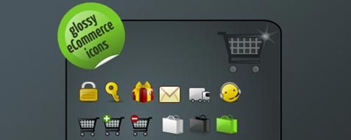 Glossy eCommerce Icons