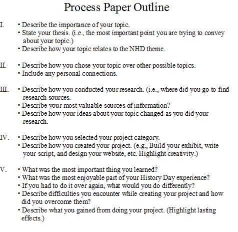 process paper