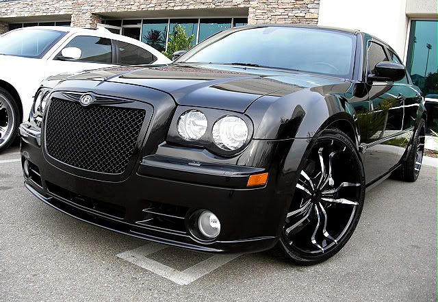 Chrysler 300 Black On Black. Chrysler 300 Black Image