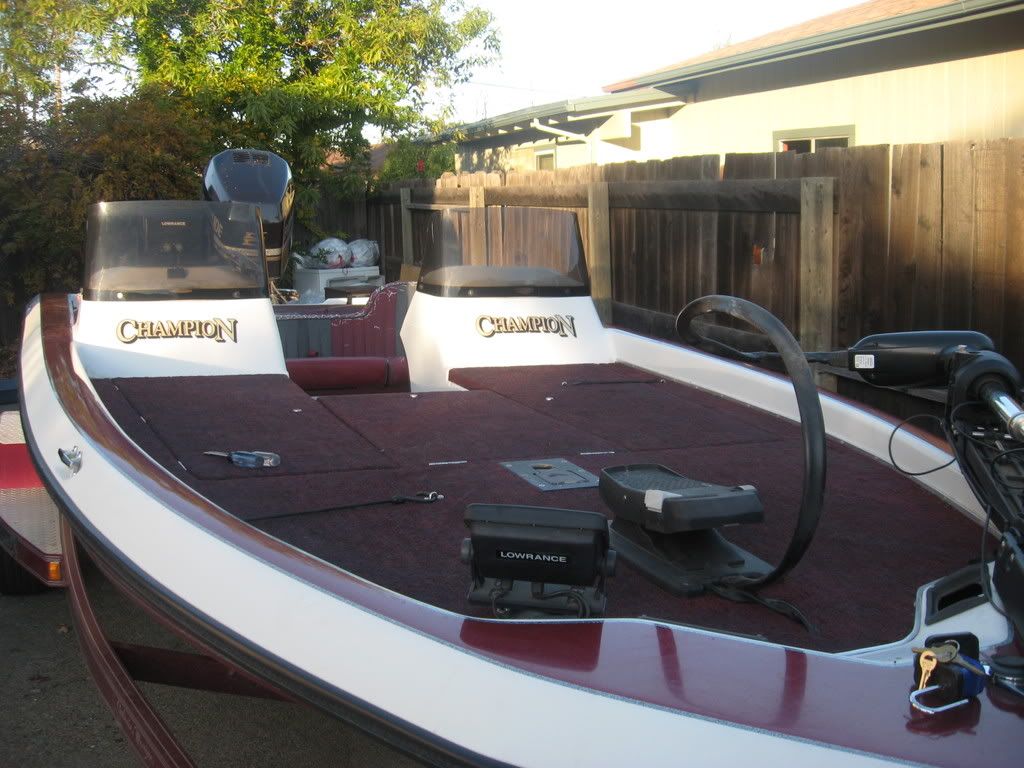 1994 champion bass boat Clearance