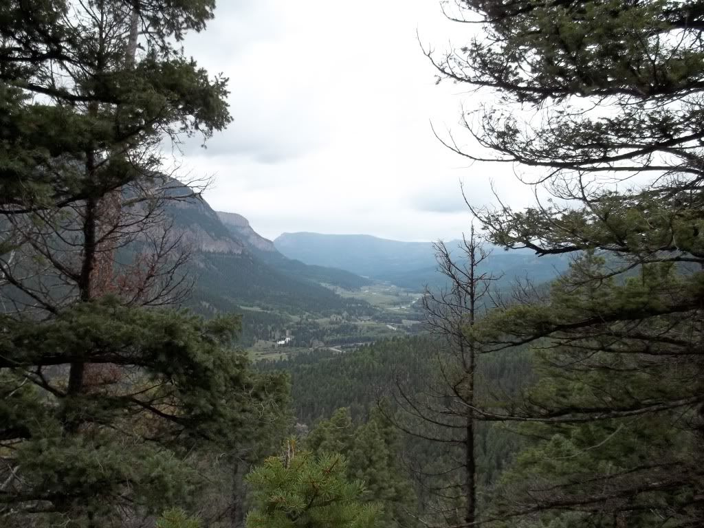 on the way up Ruybalid trail