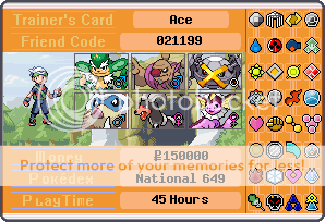 Will94's Trainer Card Shop!